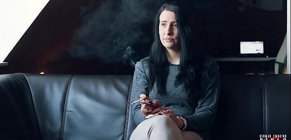  German smoking girl - Celina Trailer